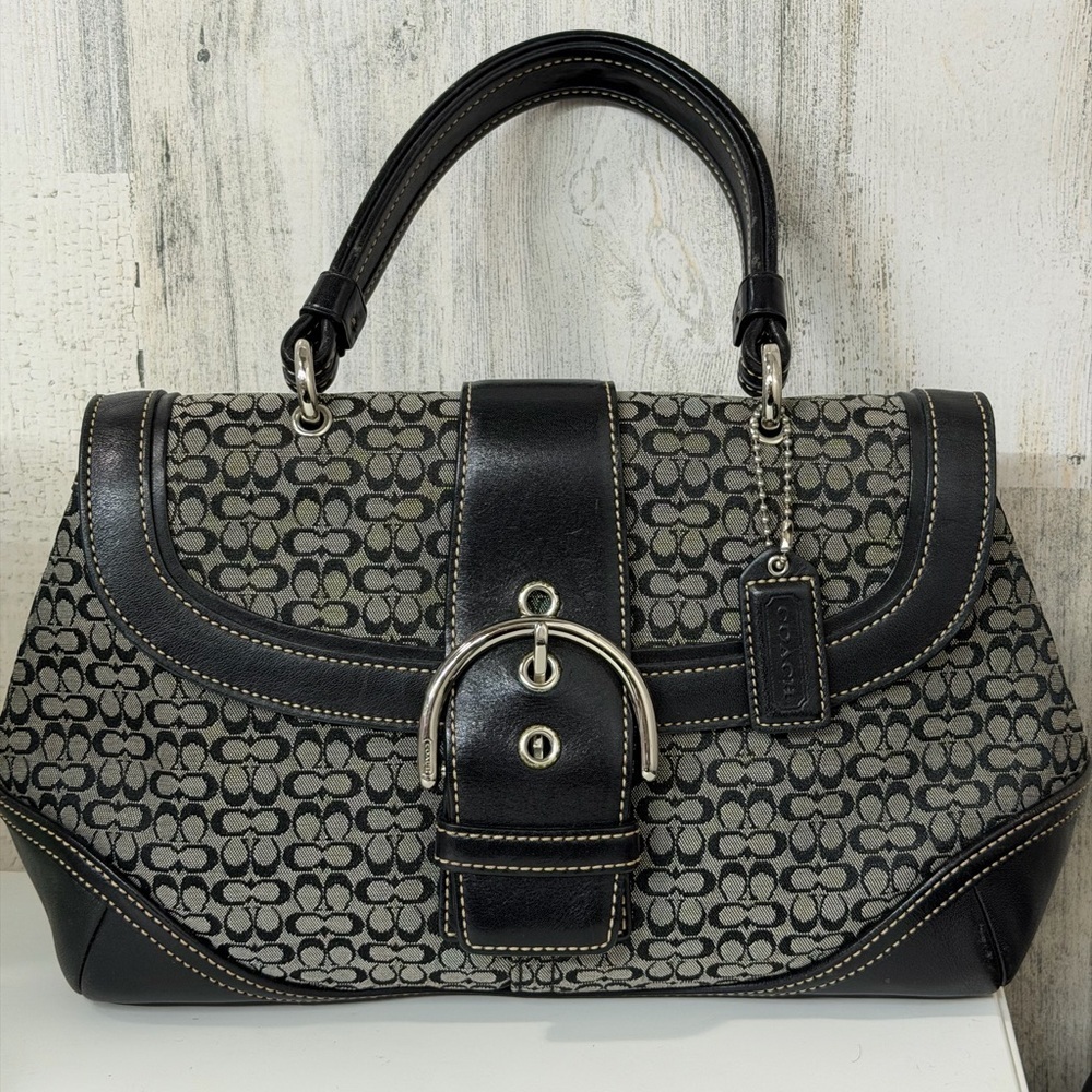 Vintage‎ Coach Soho Signature Top Handle Bag